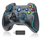 EasySMX Wireless 2.4g Game Controller Support PC (Windows XP/7/8/8.1/10) and PS3, Android, Vista, TV Box Portable Gaming Joystick Handle (Wireless Game Controller Camouflage)