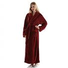 Oksun Dressing Gown Women Full Length Robe Plus Size Fleece Winter Warm Bathrobe