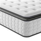 Vesgantti 10.6 Inch Pocket Sprung Mattress with Breathable Foam and Individually Pocket Spring - Medium, Upgraded Pillow Top Collection