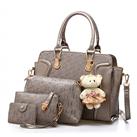 Pahajim Handbags for Women,Ladies Handbag Set Top Handle Bag