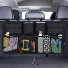URAQT Car Boot Organiser Waterproof Kick Mats Car Organiser Seat Back Protectors, Multi-Pocket Child