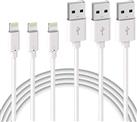 Quntis iPhone Charger Cable, 3 Pack 1M MFi Certified iPhone Charging Cord, Compatible with iPhone 11 pro max 11 pro Xs Max XR X 8 Plus 7 Plus 6 Plus 5s SE iPad Pro iPod Airpods and More