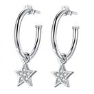 Lydreewam 925 Sterling Silver Half Hoop Earrings for Women w