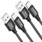 RAVIAD iPhone Charger Cable Lightning Cable iPhone Charger Nylon Braided Fast iPhone Charging Cable Lead for iPhone 11 Pro Max XR XS X 8 Plus 7 Plus 6s Plus 6 Plus 5s 5 SE 2020