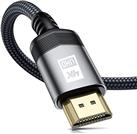 8K HDMI 2.1 Cable,Sweguard Ultra HD High Speed 48Gpbs 8K60 4K120 144Hz eARC HDR10 4:4:4 HDCP 2.2 & 2.3 Dolby Compatible with PS5/ Fire TV/Roku TV/Playstation 5/Xbox Series X/Samsung/Sony/LG