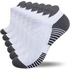 Lapulas Ankle Socks Thick Cushioned Trainer Socks Mens Sports Socks Cotton Running Socks Women Low Cut Breathable Athletic Sock (6 Pairs)