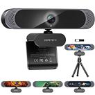 Webcam for PC, DEPSTECH 4K Webcam with Microphone Autofocus HD Webcam with Sony Sensor and Privacy Cover, Plug and Play 8MP USB Webcam for Laptop PC Mac, Streaming Webcam for Zoom, Skype, Facetime