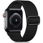 Oielai Solo Loop Strap Compatible with Apple Watch Strap 38mm 40mm 41mm 42mm 44mm 45mm 49mm, Adjustable Stretch Nylon Braided Sport Replacement Strap for iWatch SE Series 9/8/7/6/Ultra/5/4/3/2/1