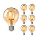 YOUDIAN E27 Screw Bulb,Led Edison Light Bulb, Non-Dimmable Retro E27 Screw Bulb,220V 4W(40W Equivale