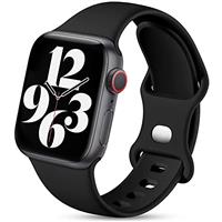 Charlam Compatible with Apple Watch Strap 38mm 40mm 42mm 44mm 41mm 45mm for Women Men, Sport Band Soft Silicone Replacement Straps Compatible with iWatch SE Series 7 6 5 4 3