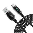 SooPii USB C Cable,40W PD Fast Charging TypeC Cable with LED Display Nylon Braided Cable for Huawei P40,P30,P20 Lite, Mate 40/30/20/20 Pro, Samsung S10 S9 S8 S20 Plus, Note 10 9 8