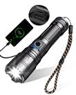 Maxesla 2 Pack Type C LED Torch Rechargeable 8000LM Gifts for Men Dad Kids, 3000mAh Battery Torches LED Super Bright, IPX5 Waterproof Rechargeable Torch 5 Modes Adjustable Focus,Camping Torch USB Port