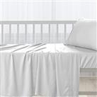 Pizuna Crib Bedding for Cot Bed, 400 thread count 100% Long Staple Cotton Sateen Weave, Toddler Bedd