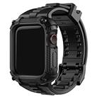 Fullmosa Compatible with Apple Watch Strap 40mm 41mm 44mm 45mm with Bumper Case, Rugged iWatch Strap with Screen Protector for Apple Watch Series 6/5/4/SE