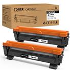 TN1050 TN 1050 Toner Cartridges Compatible for Brother TN-1050 for Brother HL-1110 HL-1112 HL-1210W HL-1212W DCP-1510 DCP-1512 DCP-1610 DCP-1610W DCP-1612W MFC-1810 MFC-1910W Printer (2 Black)