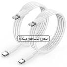 iPhone Fast Charger Cable 1m, [MFi Certified] 2Pack 1 Metre iPhone 13 Fast Charging Lead Short, USB C to Lightning Lead Cord for Apple iPhone 13 Mini/12 Pro Max/11/XR/XS Max/X/8 Plus, iPad, iPod
