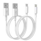 PEAPOLET iPhone Charger Cable, Apple MFi Certified iPhone Cable USB-A to Lightning Cable Apple iphone Fast Charger for iPhone 14/13/12/11Pro/Max/XS/X/XR/8/7/6 iPad iPod 2PACK