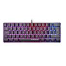 PC Gaming Keyboards SUMVISION SEEKER DESTROYER 60% Percent Pro Gaming Keyboard Wired USB Mini Compact Backlit Mechanical Feel Apple Mac Windows 11 PC PS5 Xbox Series X/S (FREE UK TECH SUPPORT)