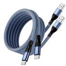 USB C Cable, Type C Fast Charger Charging Cable Braided Compatible for Samsung Galaxy S22 S21 S20 S10 S9 S8 Plus Note 10 9 8, Google Pixel,LG, Sony Xperia XZ, Huawei P10 P9,Tile blue