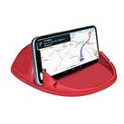 Cinati Car Phone Holder, Car Phone Mount Silicone Car Pad Mat for Various Dashboards, Slip Free Desk Phone Stand Compatible with iPhone, Samsung, Android Smartphones, GPS Devices and More