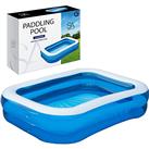 SA Products Paddling Pool for Kids, Pool Inflatable Swimming Pool with Self-Adhesive Repair Patch | 