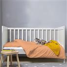 Pizuna Crib Bedding for Cot Bed, 400 thread count 100% Long Staple Cotton Sateen Weave, Toddler Bedd