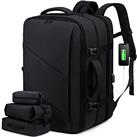 LOVEVOOK Travel Backpack Men Women Cabin Size, Large Expandable Carry on Backpack, Flight Approved Hand Luggage Backpack, Laptop Rucksack 15.6/17''/18, Weekender Hiking Bag