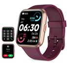 Tensky Smart Watch for Women Men Answer/Make Call, Alexa Built-in, Fitness Watch with SpO2 Heart Rate Sleep Monitor, IP68 Waterproof Step Counter Watch for iOS Android