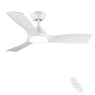 CJOY Ceiling Fans with Lights, Ceiling Fans with Lights and Remote Control, 42'' Ceiling Fans with L