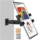 Tablet Wall Mount Ipad Holder with Long Arm 360 Adjustable Compatible with 4~15inch Tablet and Cellphone iPad Pro 12.9, Galaxy Tab, Surface Switch,iPhone,Homes,Classrooms,Medical Places