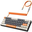 YINDIAO T8 60% Gaming Keyboard,68 Keys Compact Mini Wired Mechanical Keyboard