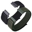 ANNEFIT Nylon Sport Watch Straps, 2 Packs Quick Release Adjustable Replacement Band 16mm 18mm 19mm 20mm 21mm 22mm 24mm