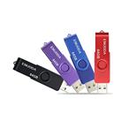 Memory Stick 64GB 4 Pack USB 3.0 Flash Drive ENUODA Swivel Memory Stick Storage Thumb Drive (Black Red Blue Purple)