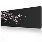 EFISH Japanese Mouse Pad (31.5 11.8 0.12 inch) Extended Large Mouse Mat Desk Pad, Stitched Edges Mou