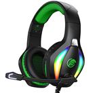 Fachixy2024 NewFC100 RGB Gaming Headset for PS4/PC/Xbox/Nintendo Switch, PS5 Headset with Mic, Gaming Headphones with Microphone, Noise Cancelling Headphones with 3.5mm Jack