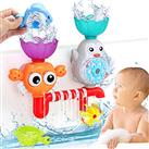 AIERRSON Baby Bath Toys Suction Toys,Preschool Kids Pinguine Water Toys with Suction Cups for Toddler Bath Toys, Educational Sensory Toys for 1+ Year Old Boys Girls Gifts, Sensory Toys for Autism