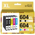 301XL Ink Cartridges High Yield Remanufactured for HP 301 XL for Envy 4500 5530 5532 4502 4507 DeskJet 2540 2050 1050 OfficeJet 2620 2622 4630 4632, 2-Pack, Black and Colour