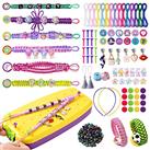 Mactoou 292PCS Friendship Bracelet Making Kit, Girls Gifts Ages 7 8 9 10 11 12 Year Old, Arts and Crafts for Kids Ages 8-12, DIY Jewellery Making Kits Birthday Gifts Present for Teen Girls