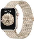 CeMiKa Braided Solo Loop Straps Compatible with Apple Watch Strap 38mm 40mm 41mm 42mm 44mm 45mm 49mm, Stretchy Straps Elastic Sport Band for Apple Watch SE/iWatch Series 9 8 7 6 5 4 3 2 1, Women Men