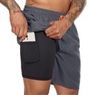 YUTYTH Mens Swimming Shorts Swim Trunks Waterproof Quick Dry Beach Shorts Surfing Board Shorts with Mesh Liner and Pockets