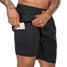YUTYTH Mens Swimming Shorts Swim Trunks Waterproof Quick Dry Beach Shorts Surfing Board Shorts with Mesh Liner and Pockets
