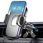 Besank Car Phone Holder, Air Vent Car Phone Mount [2024 Upgraded Built-In Metal Hook Clip] Compatible with iPhone 14 & More Smartphone