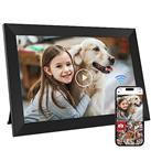 10.1 Inch WiFi Digital Photo Frame Built in 32GB Memory, 1280x800 IPS LCD Touchscreen, Auto-Rotate and Audio, Quick and Easy Share Photos or Videos via the Frameo App, the Best Choice for Gifting