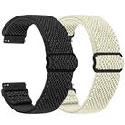 TumpCez - Quick Release Elastic Nylon Watch Straps - Band Width- 16mm 18mm 19mm 20mm 22mm-Choose Colour & Width