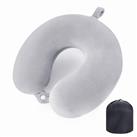 WENGX Travel Pillow Neck Pillow Memory Foam Travel Pillows Head Support Cushion for Airplane Train C