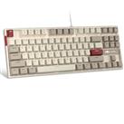 MageGee 75% Mechanical Gaming Keyboard,LED White Backlit Keyboard, 87 Keys Compact TKL Wired Compute