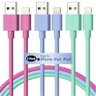 iPhone Charger Cable, Apple MFi Certified Lightning Cable Fast Charging iPhone Cable Compatible with iPhone 14 13 12 11 Pro Max Mini XR XS X 8 7 6S Plus, iPad, iPod, AirPods