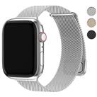 Fullmosa Compatible with Apple Watch Band 49mm 45mm 44mm 42mm 41mm 40mm 38mm for Women Men, Stainless Steel Milanese Loop Replacement iWatch Bands Ultra Series 8 7 6 5 4 3 2 1 SE