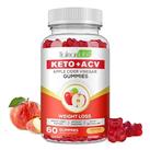 Keto Gummies Weight Loss Support with Vitamin C, B12, B6, B9 & Beetroot - 60 Vegan & Gluten-Free Gummies for Effective Detoxification - Delicious ACV Gummy for Weight Loss