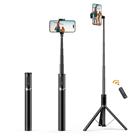 ATUMTEK Selfie Stick Tripod, All-in-one Extendable Aluminum Phone Tripod with Rechargeable Bluetooth Remote for iPhone, Samsung, Google, LG, Sony and More, Fitting 4.7-7 inch Smartphones